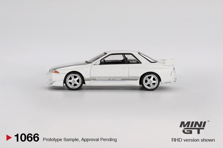 MINIGT - 1066 - Nissan Skyline GT-R (R32) VeilSide Combat C-I White